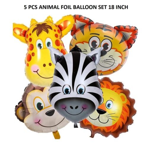 40 Pcs 6th Birthday Decoration For Boys Animal Theme Birthday Party Decorations (Pack of 40, Multicolor) - Image 3