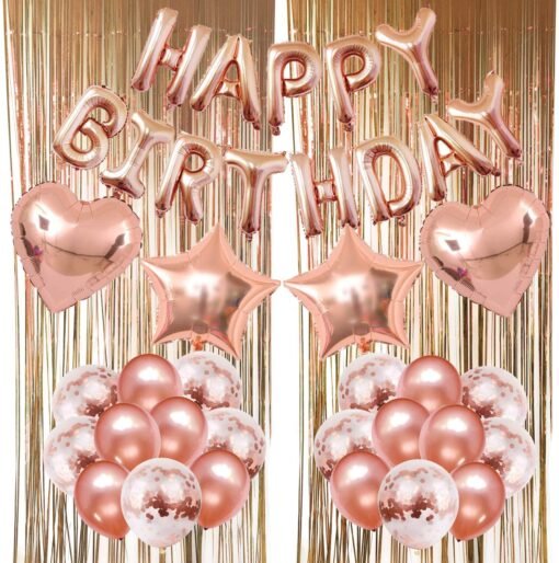 Chrome Metallic Party Balloons for Wedding Birthday Valentine's Day Decorations 50packs