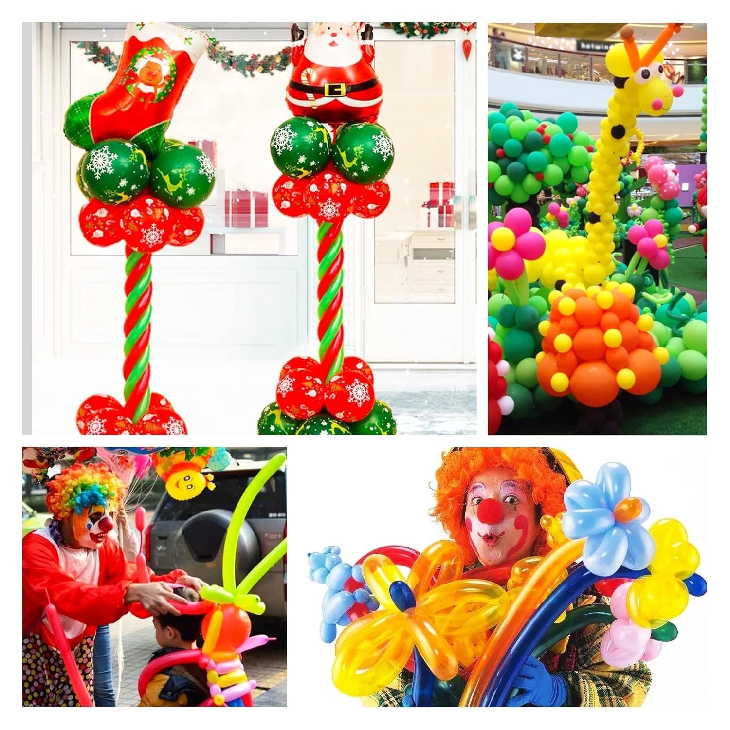 Rainbow Balloons - 100Pcs Long Balloons for Kids | Multicolor Twisting Balloons | birthday decoration items - Image 6