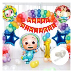 Theme Birthday Party Decorations items kit - 67 Pieces